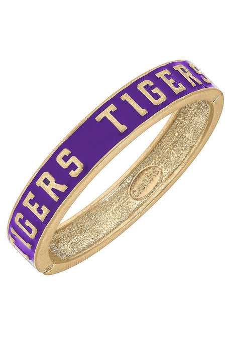 Clemson Tigers Enamel Hinge Bangle