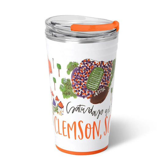 Saturdays In Clemson Party Cup 24oz | Swig Life