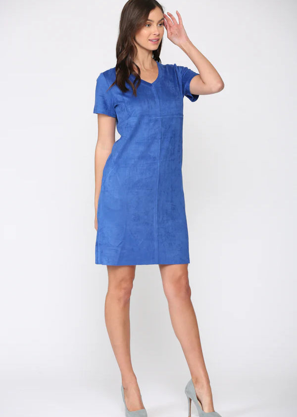 Audrey V-Neck Short Sleeve Dress