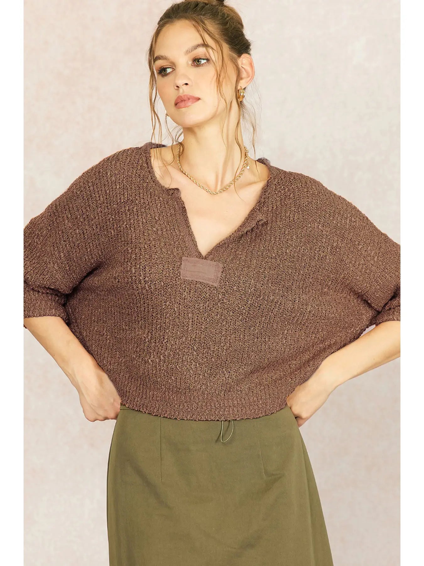 Cozy Cropped Sweater