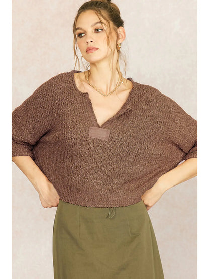 Cozy Cropped Sweater