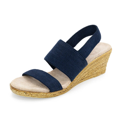 Cooper | Sling Back Espadrille Wedge Sandal
