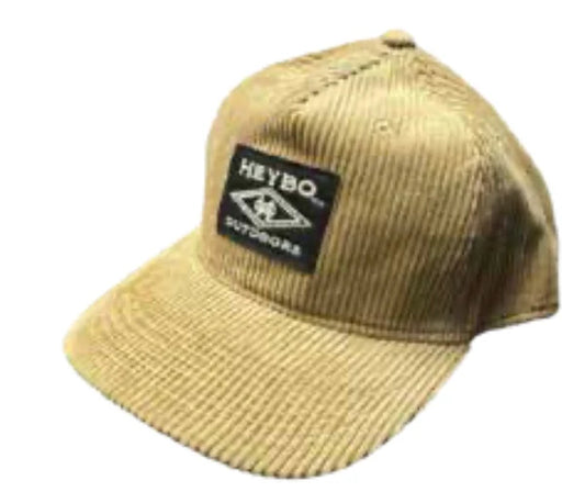 Felt Patch Corduroy Hat | Heybo