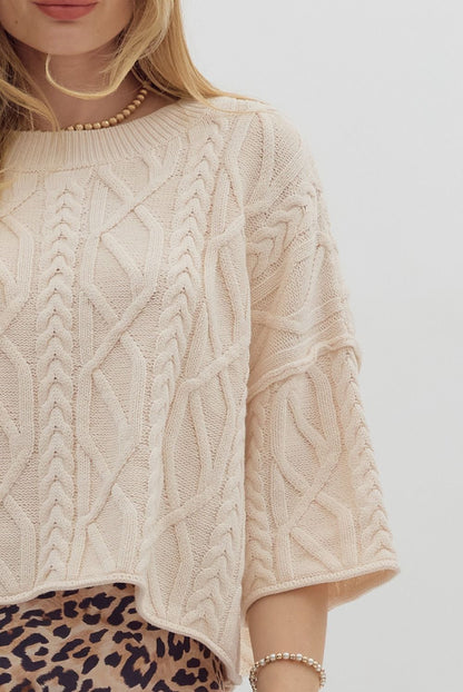 Cozy Mood Knit Sweater