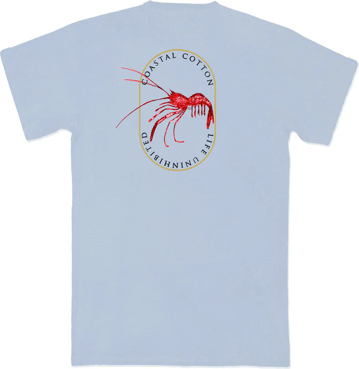 Crawfish Short Sleeve Tee | Coastal Cotton