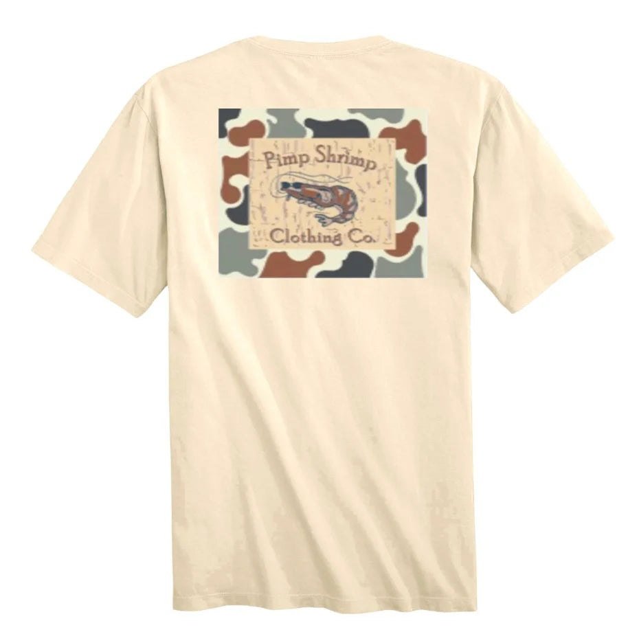 Camo Back Tee