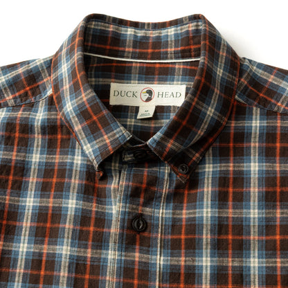 Cotton Slub Sport Shirt | Dunn Plaid | Duck Head