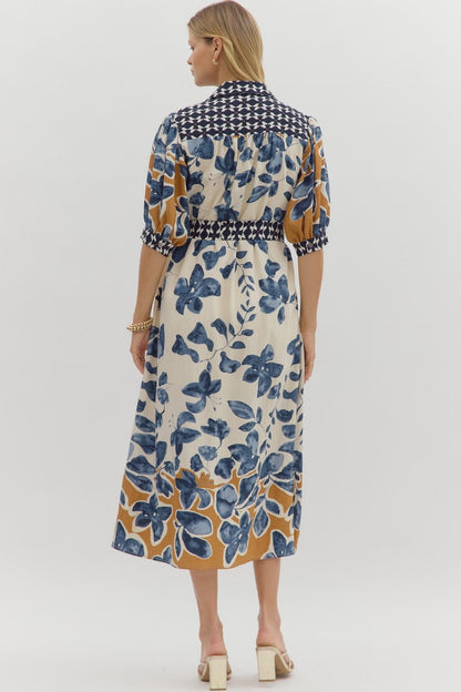Botanical Belle Midi Dress