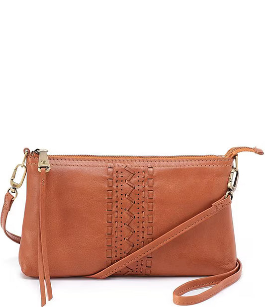 Darcy Woven Crossbody | Washed Leather | HOBO