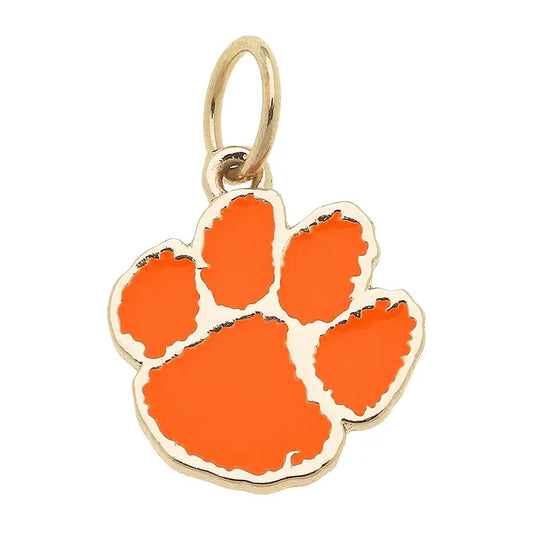 Clemson Tigers Enamel Logo Charm