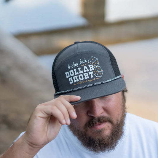 Day Late Dollar Short Trucker Hat | Old South