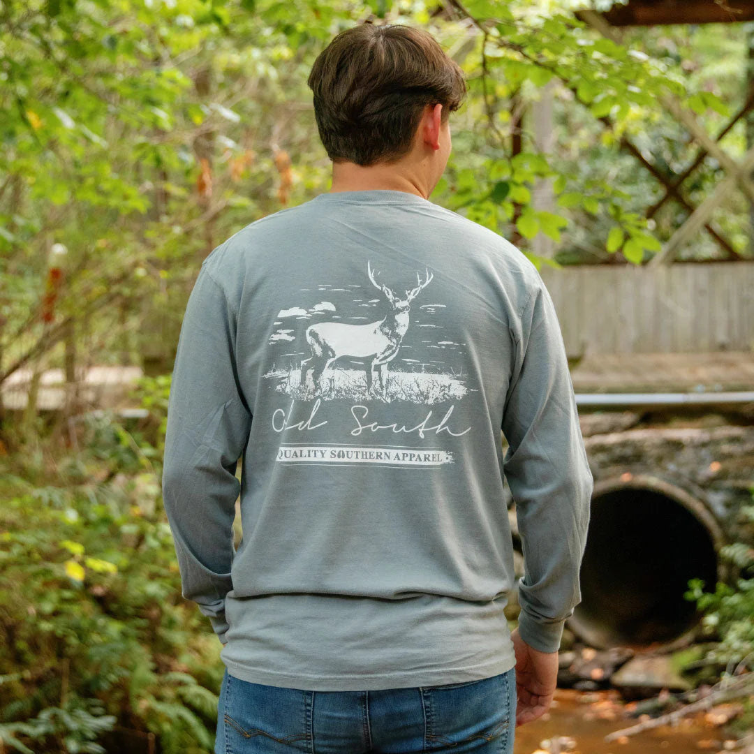 Deer Long Sleeve Shirt | Old South