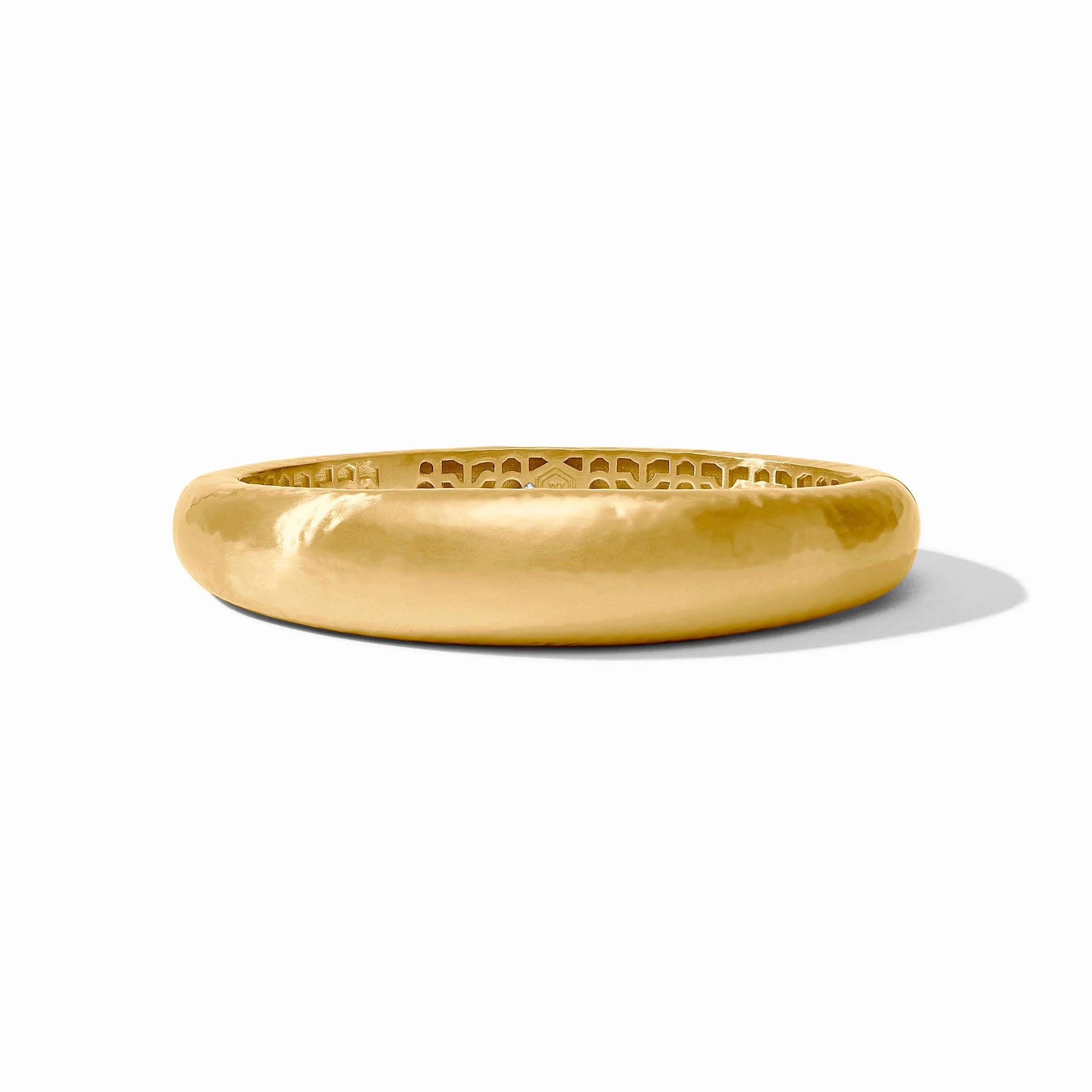 Catalina Demi Hinge Gold Bangle | Julie Vos