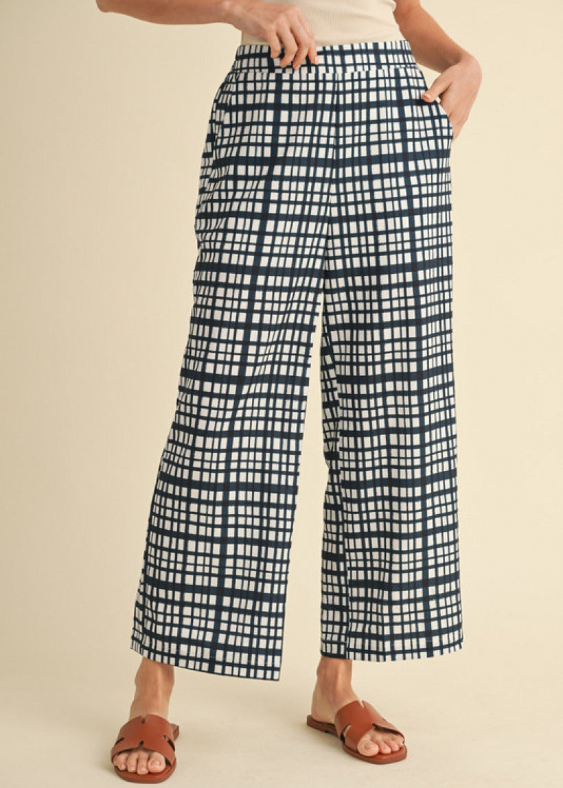 Chic Check Pants