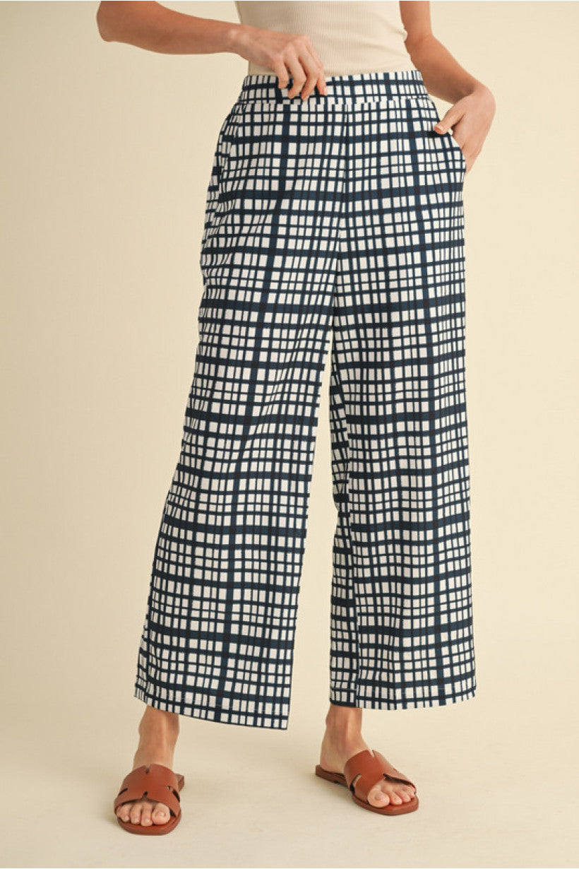 Chic Check Pants