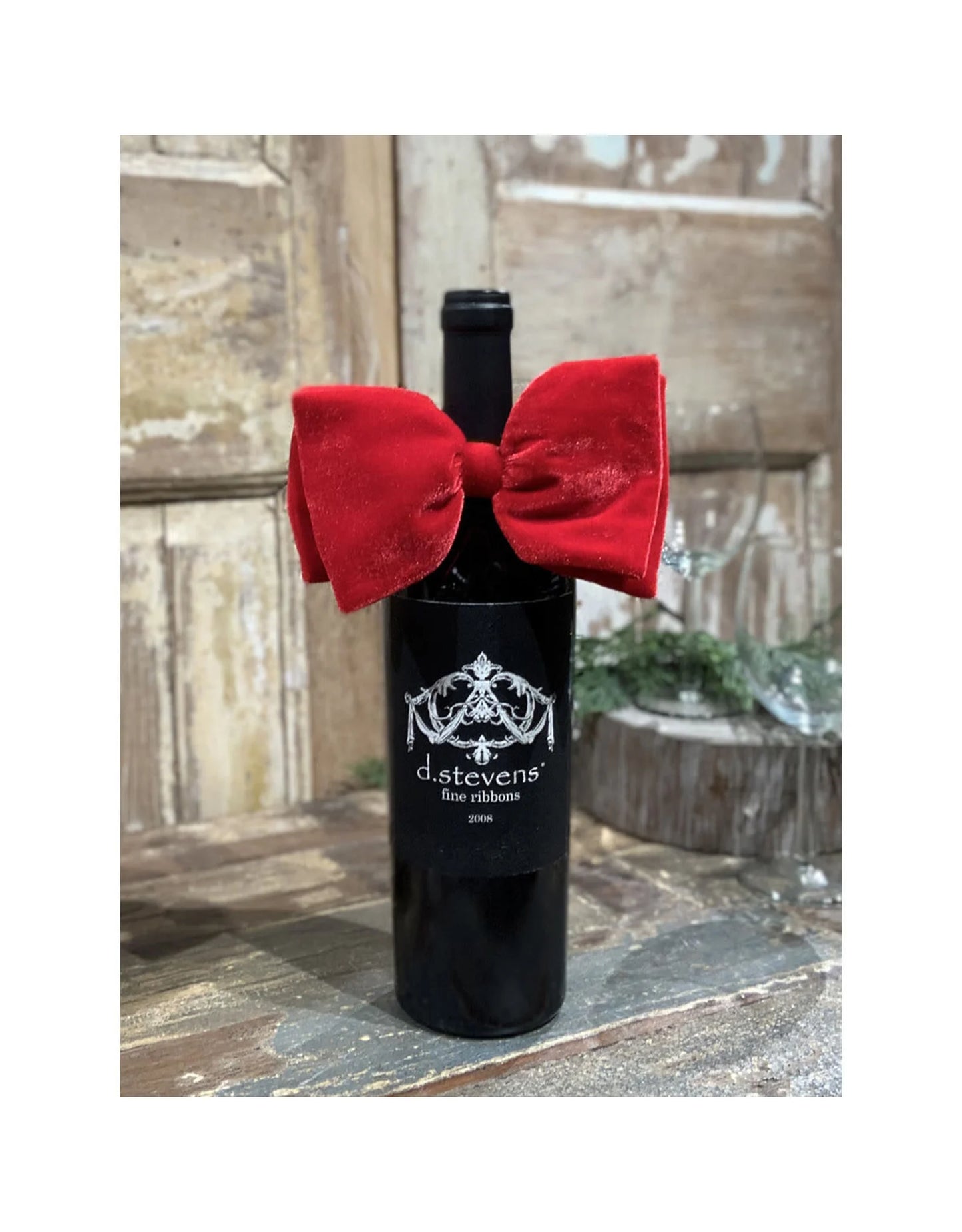 Velvet Bow With Expandable Loop | 6"