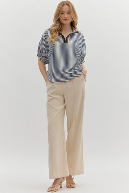 Striped Serene Top
