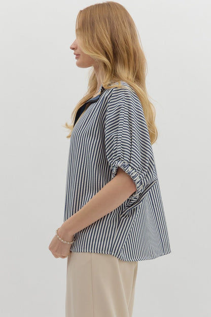 Striped Serene Top