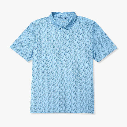 Boatbar Printed Performance Polo Shirt | Aftco