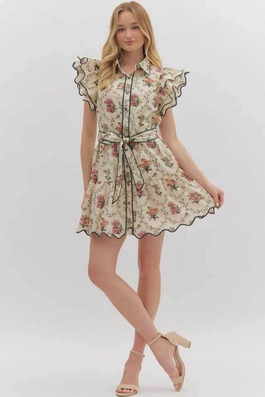 Wildflower Flow Mini Dress