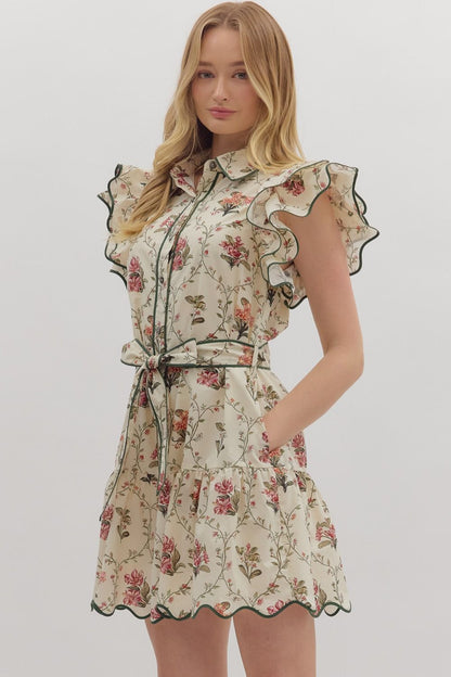Wildflower Flow Mini Dress