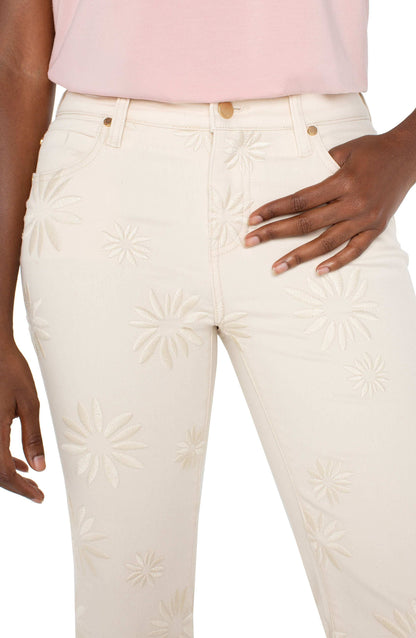 Hannah Crop Flare With Fray Hem | Liverpool