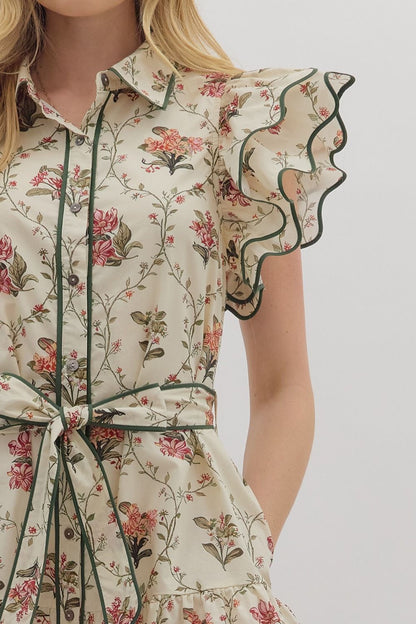 Wildflower Flow Mini Dress