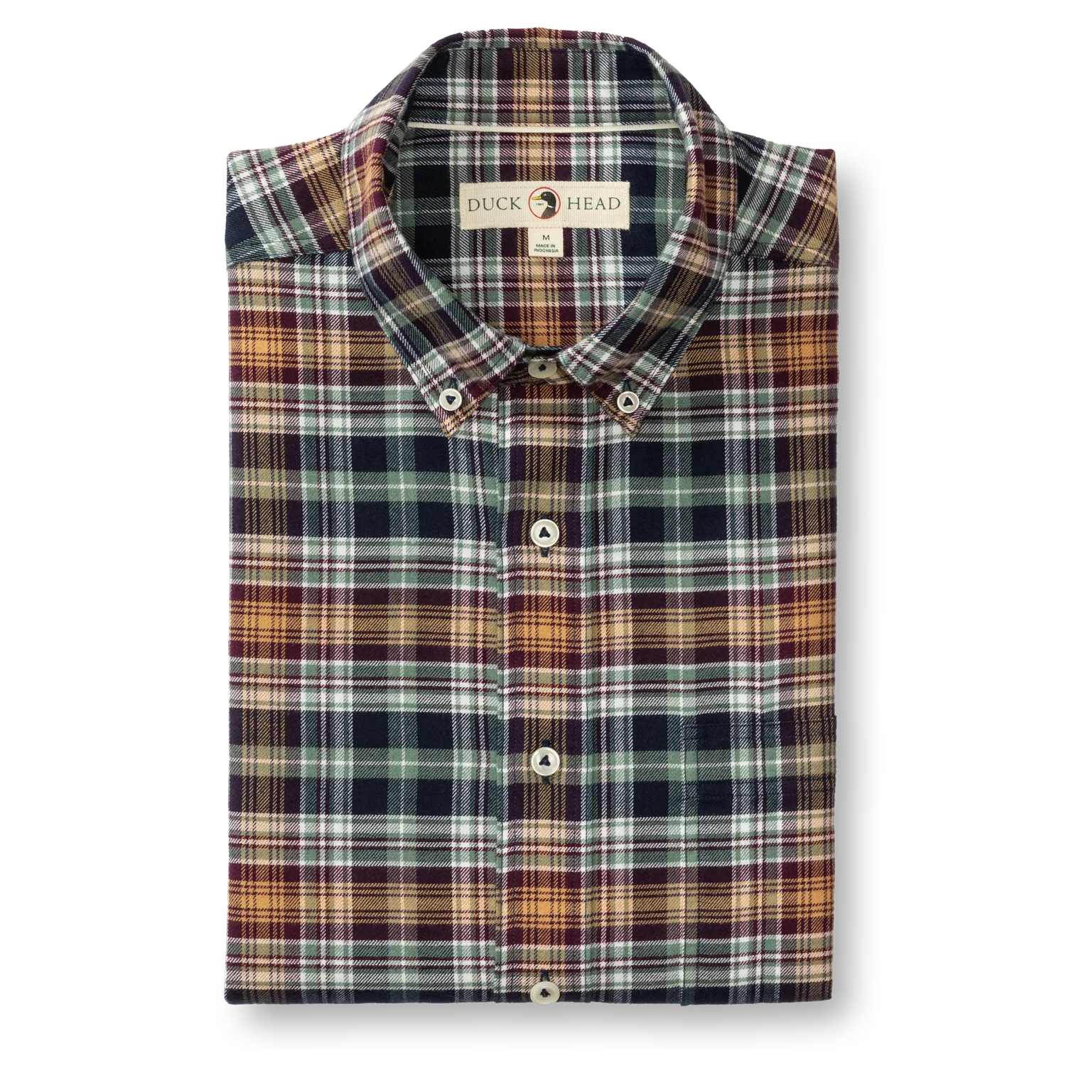 Cotton Flannel Sport Shirt | Duck Head