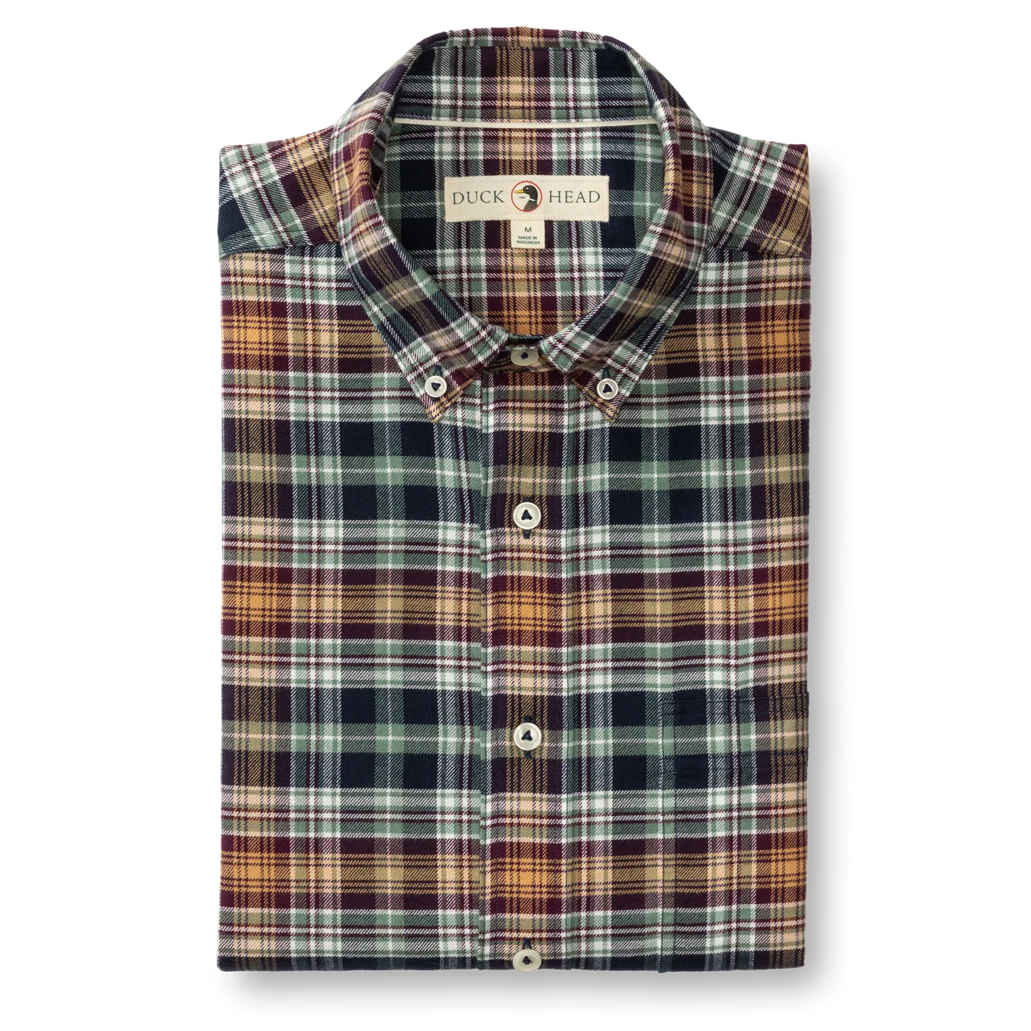 Cotton Flannel Sport Shirt | Duck Head