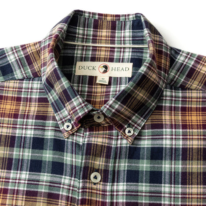 Cotton Flannel Sport Shirt | Duck Head