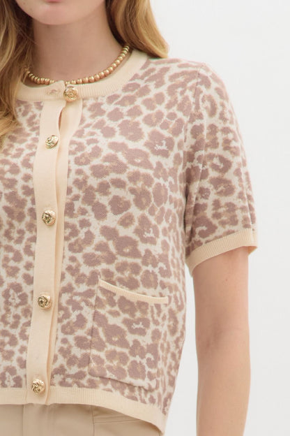 Walk On The Wild Side Cardigan