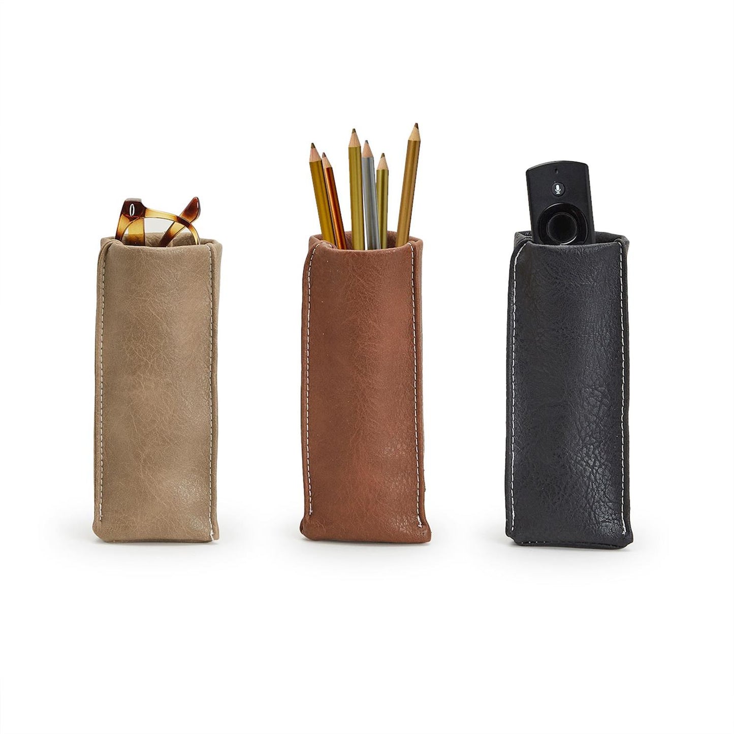 "Looking Good" Standing Triangular Weighted Eyeglass Holder in Gift Box