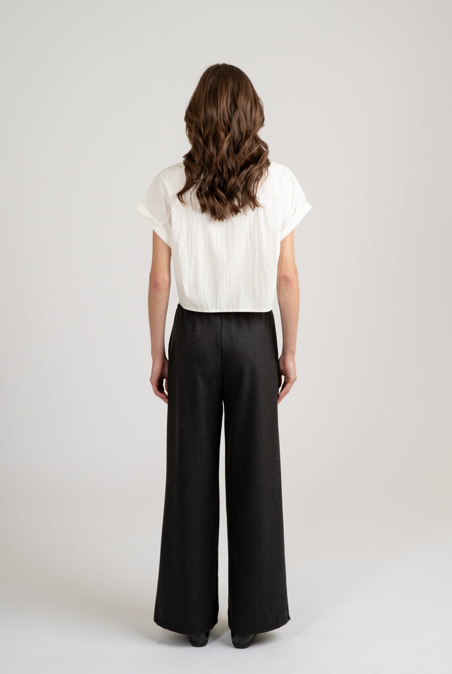 Effortlessly Pleated Wide Leg Pants