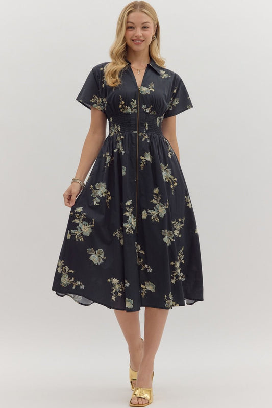Paisley Petal Dress