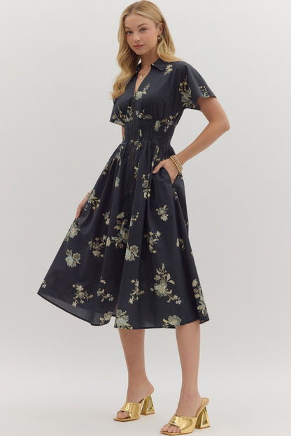 Paisley Petal Dress