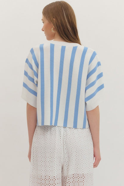 Sweet In Stripes Top