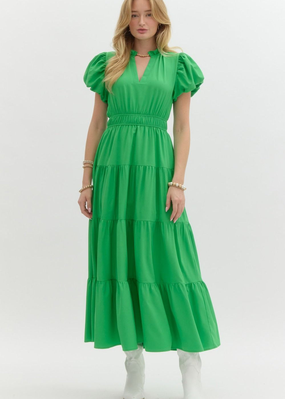 FlutterBelle Midi Dress
