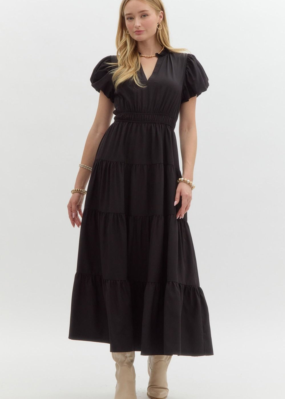 FlutterBelle Midi Dress