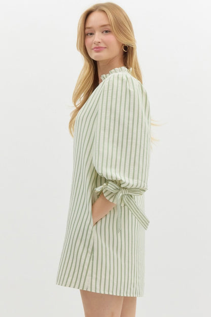 Sugar Stripe Mini Dress