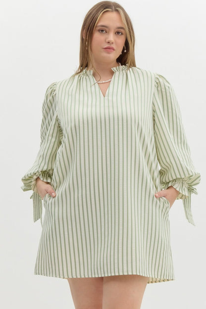 Sugar Stripe Mini Dress