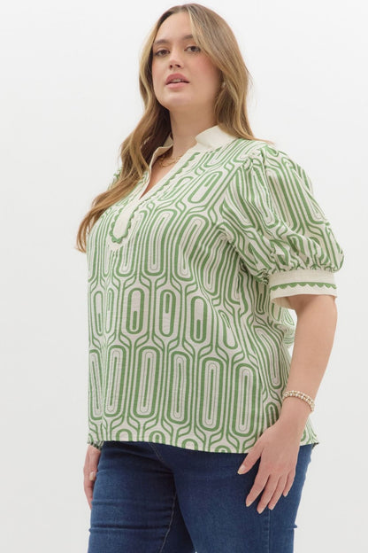 Spring Stripe Top