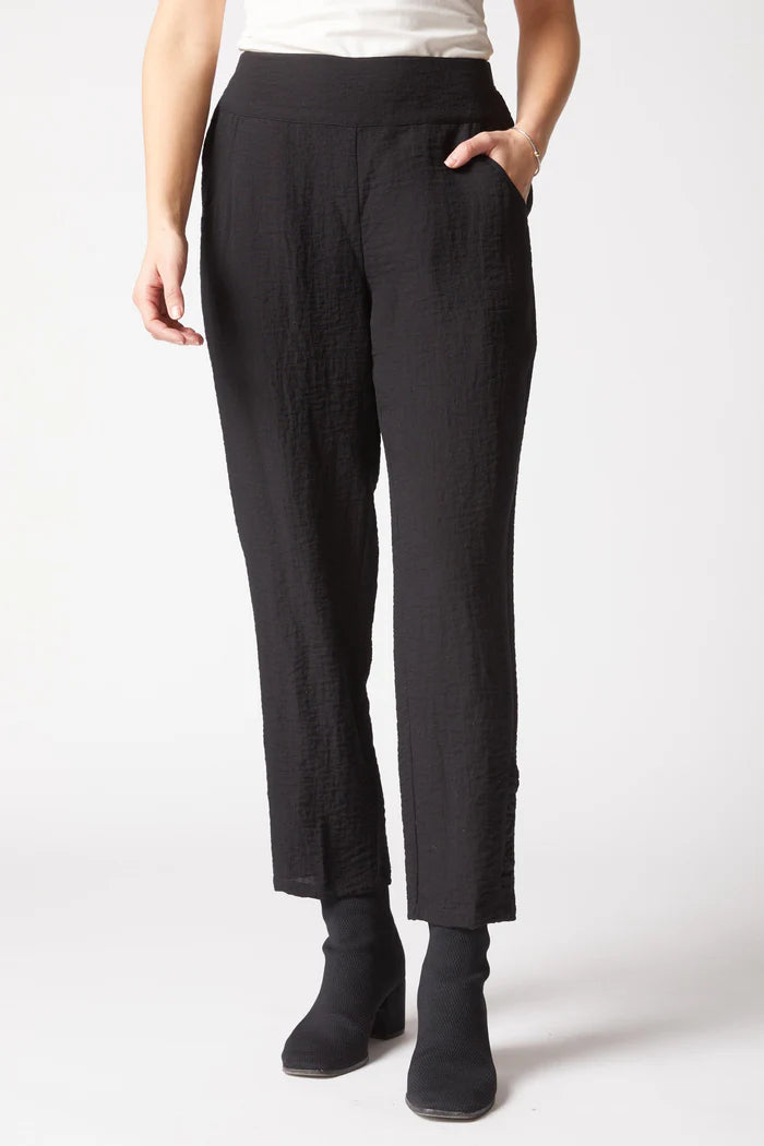 Express Solid Ruched Ankle Pant
