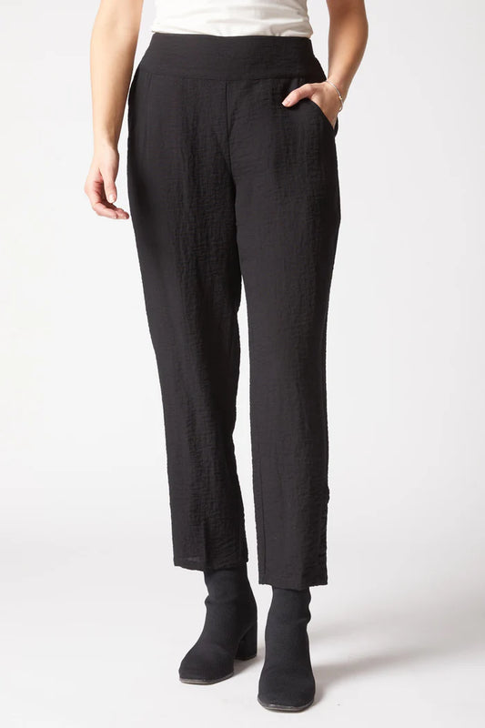 Express Solid Ruched Ankle Pant