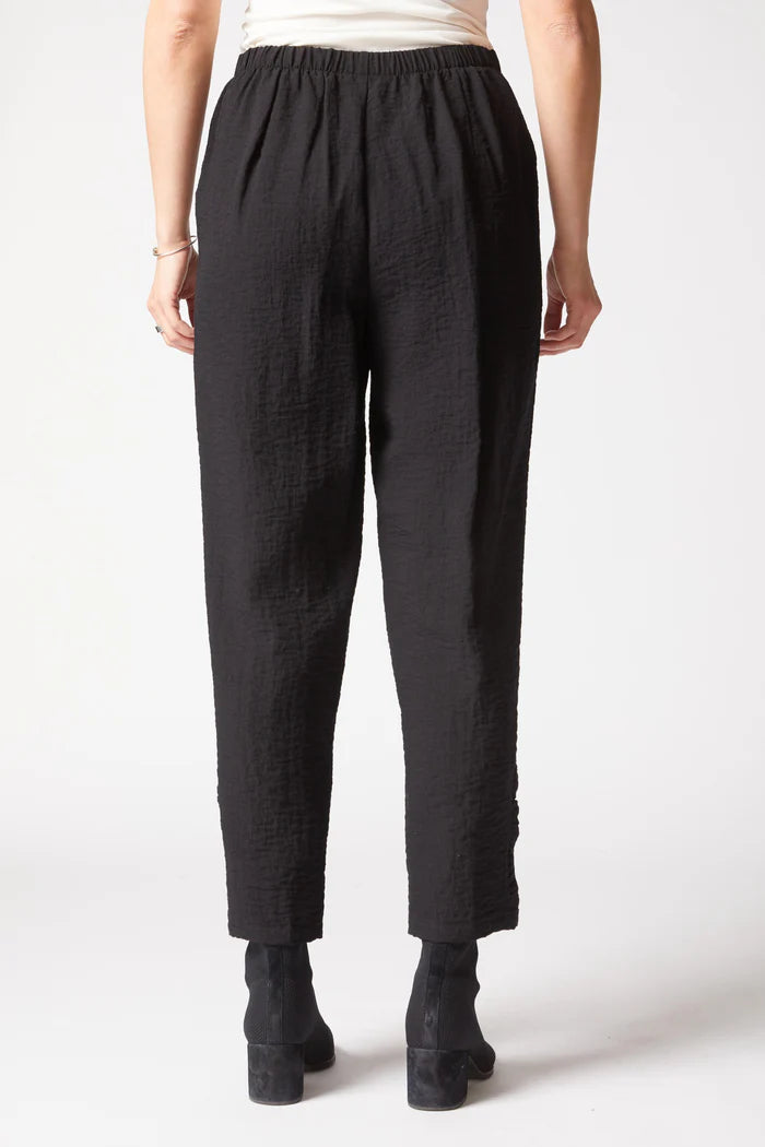 Express Solid Ruched Ankle Pant