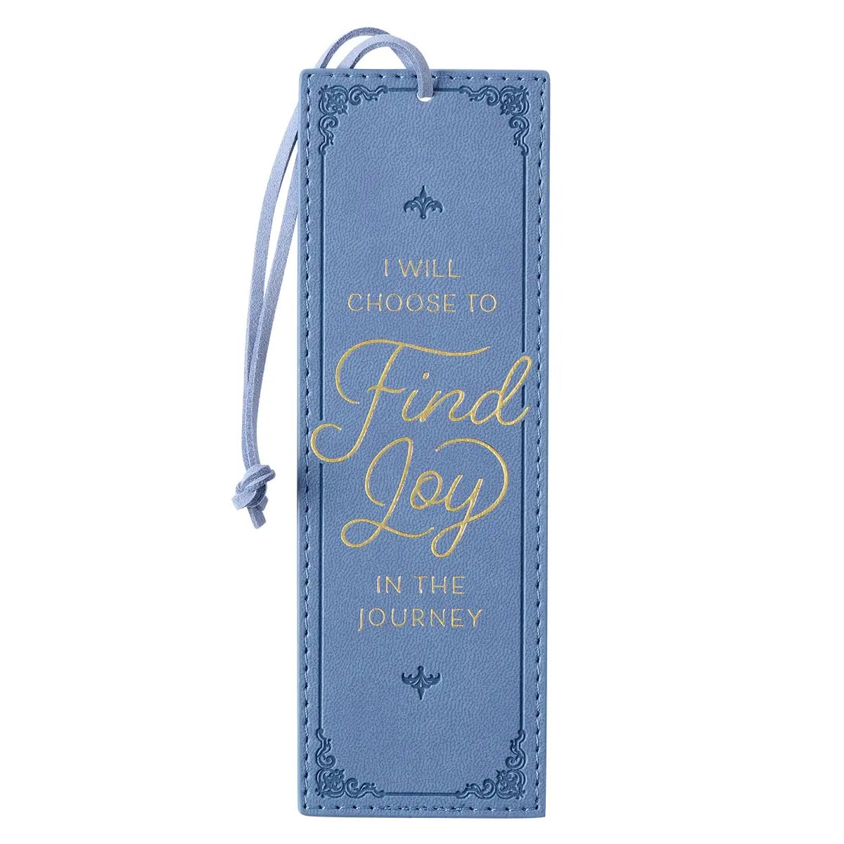 Faux Leather Bookmark | Find Joy In The Journey