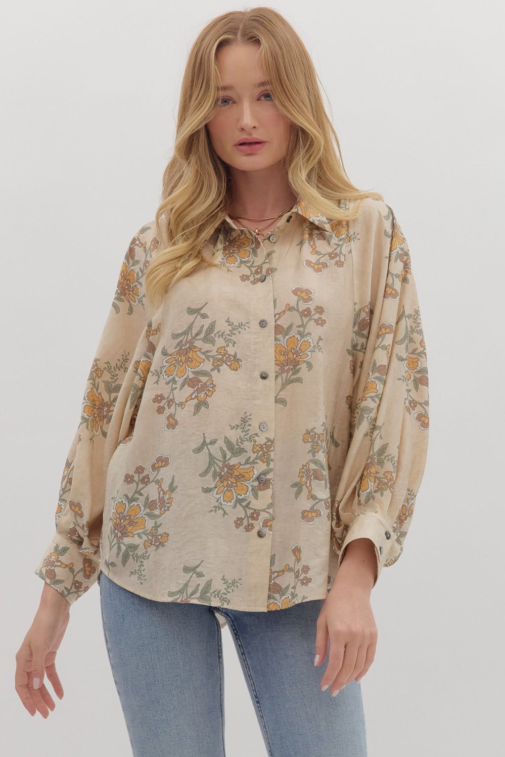 Botanical Bloom Blouse