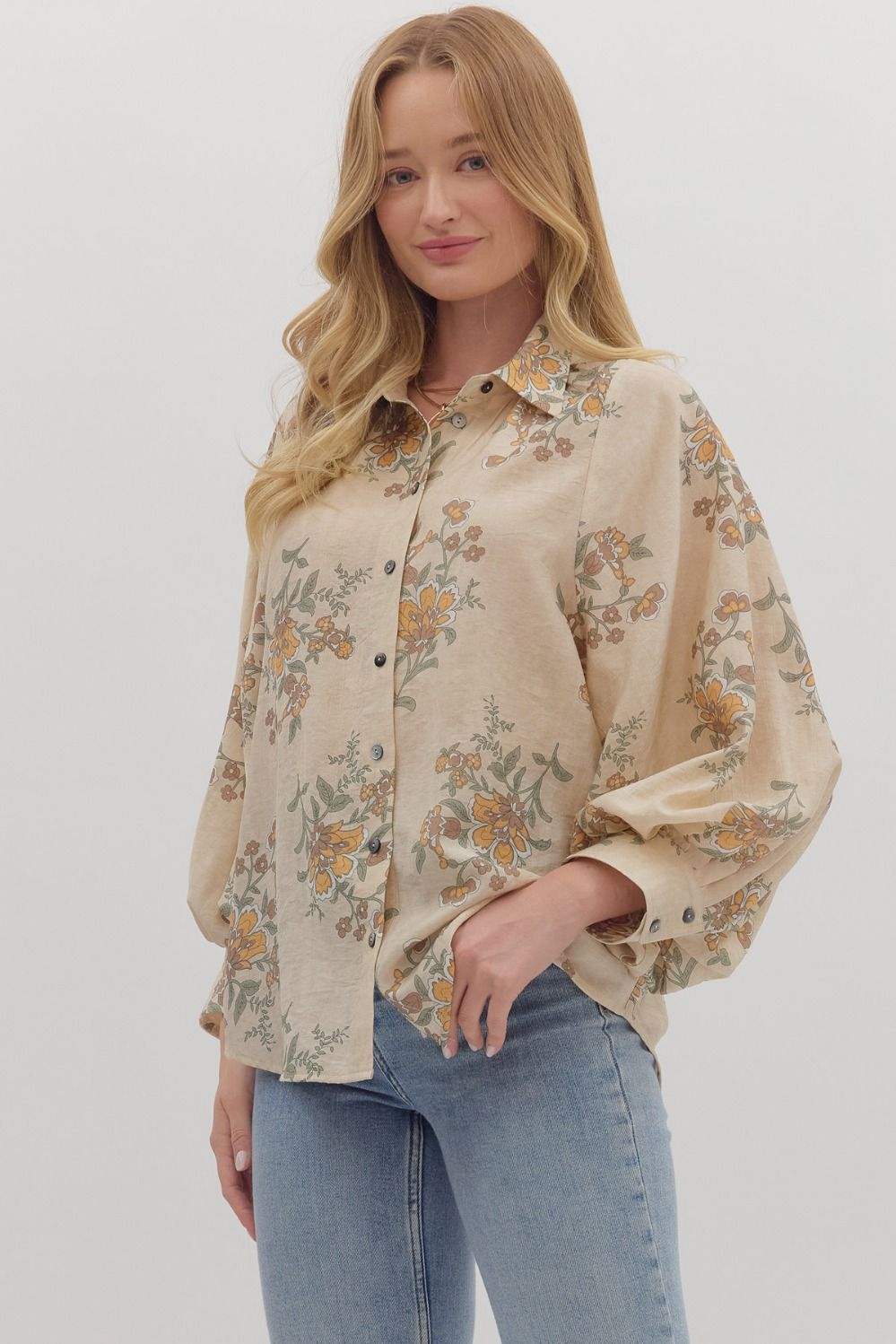 Botanical Bloom Blouse