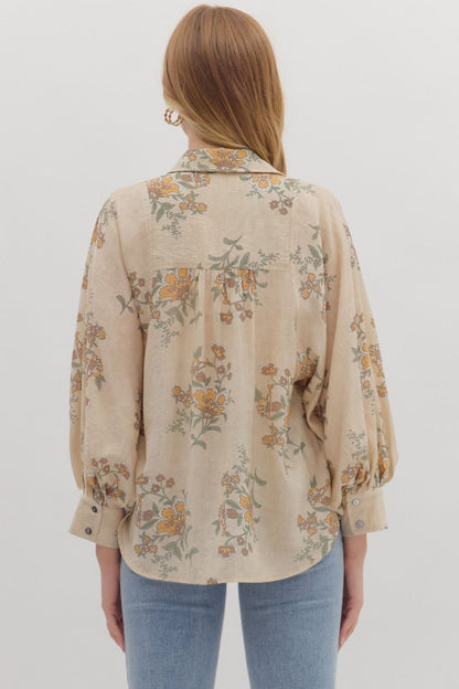 Botanical Bloom Blouse