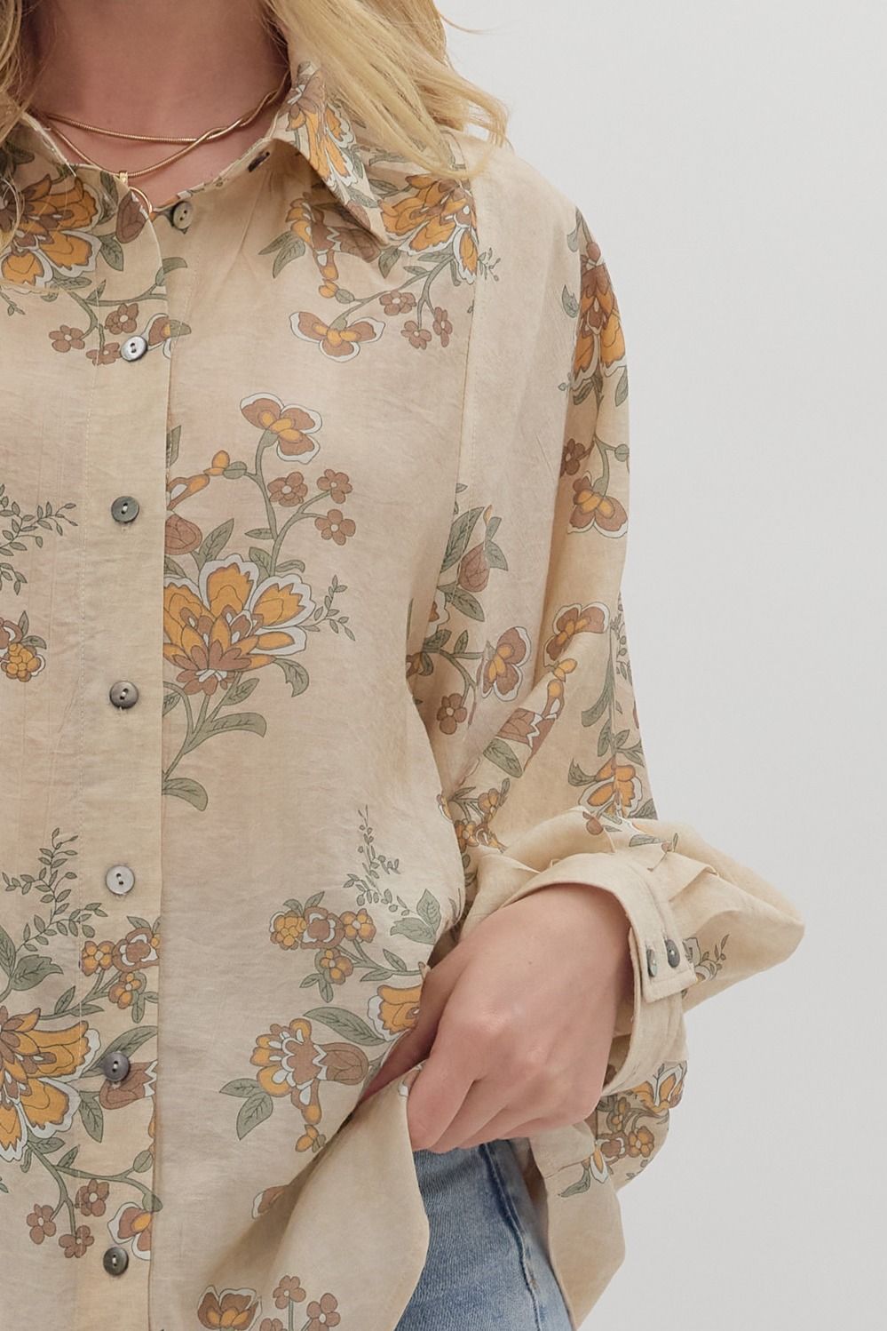 Botanical Bloom Blouse