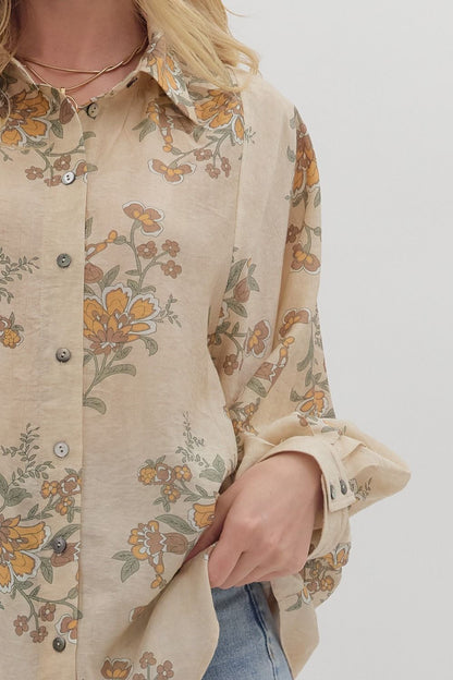 Botanical Bloom Blouse